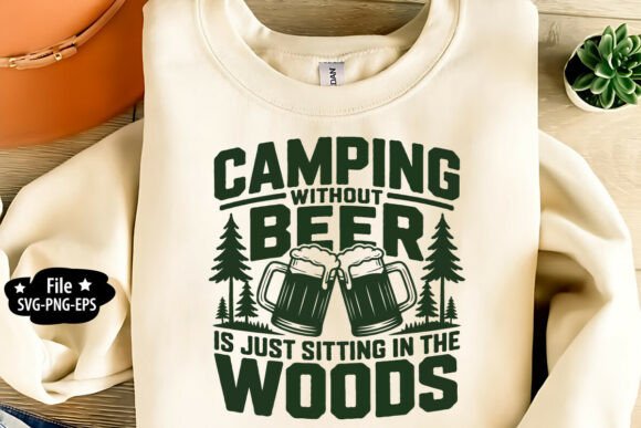 Camping Without Beer SVG