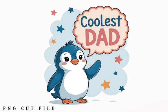 Coolest Dad Sublimation Graphics