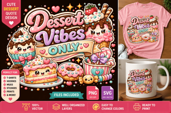Dessert Vibes Only 🍩🍰✨
