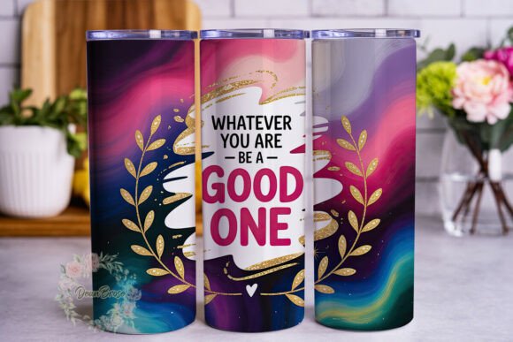 Inspirational Quote Cosmic 20oz Wrap Graphics for Tumbler Wraps