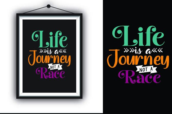 Life is a Journey Not a Race