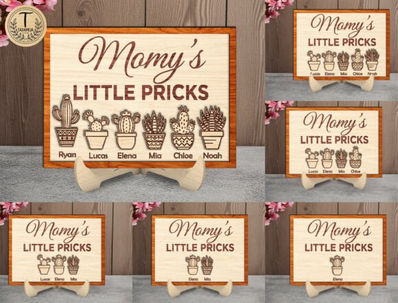 Personalized Mother’s Day Laser Cut File for Creative Sellers