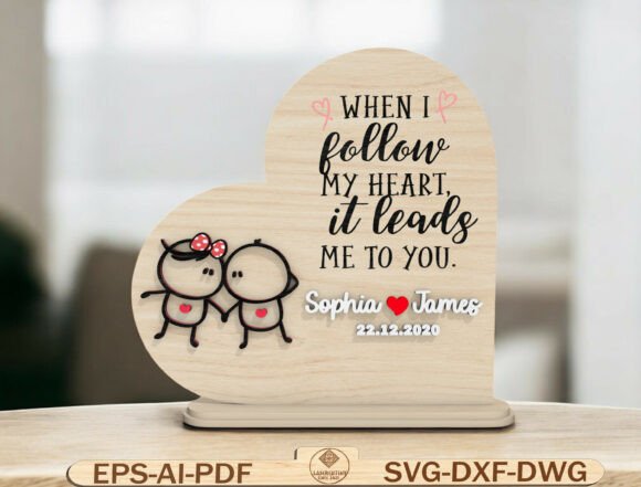 Valentine Laser Cut Design for Blog Visuals